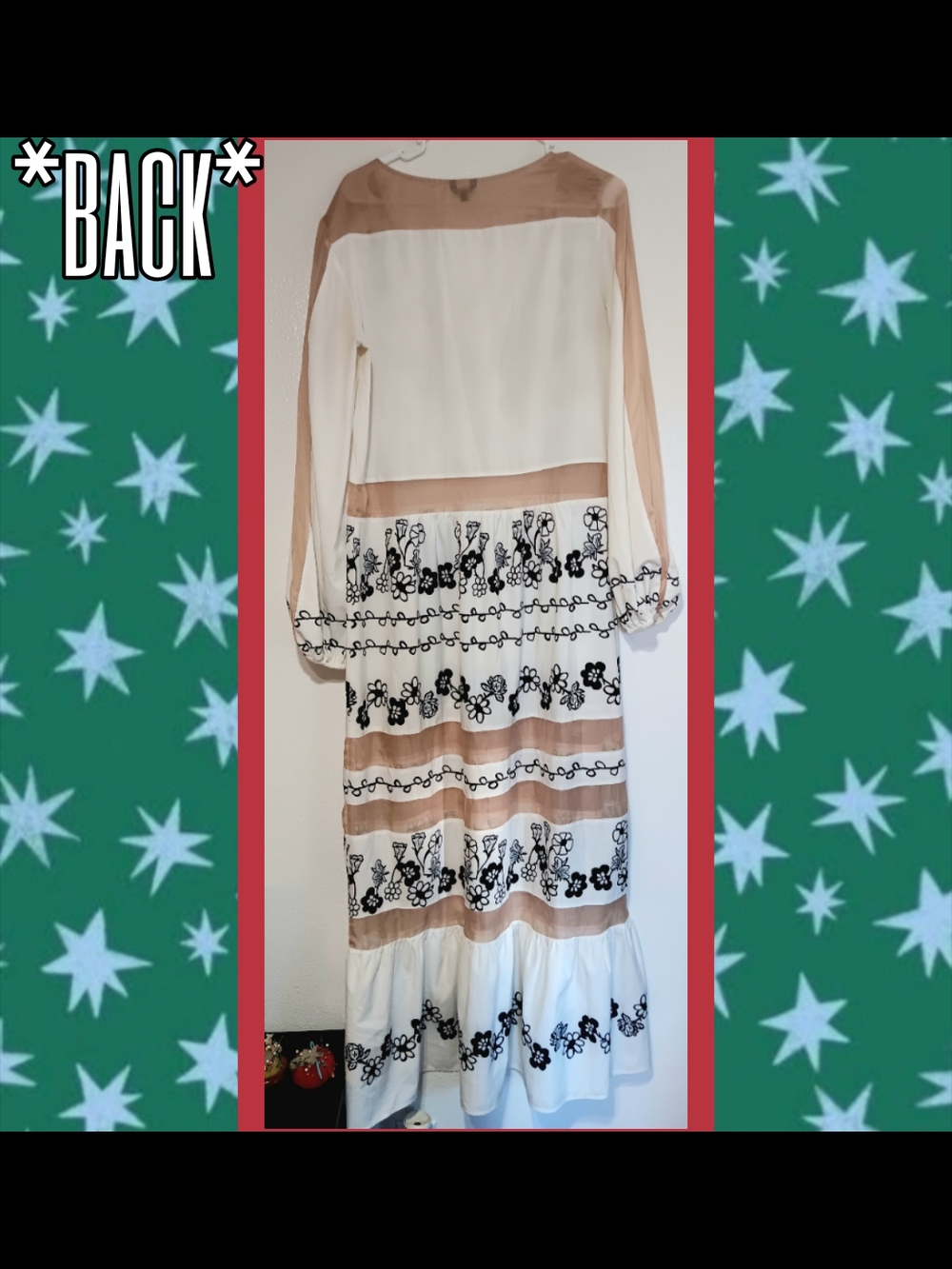 Embroidered Dress - Picture 3 of 4